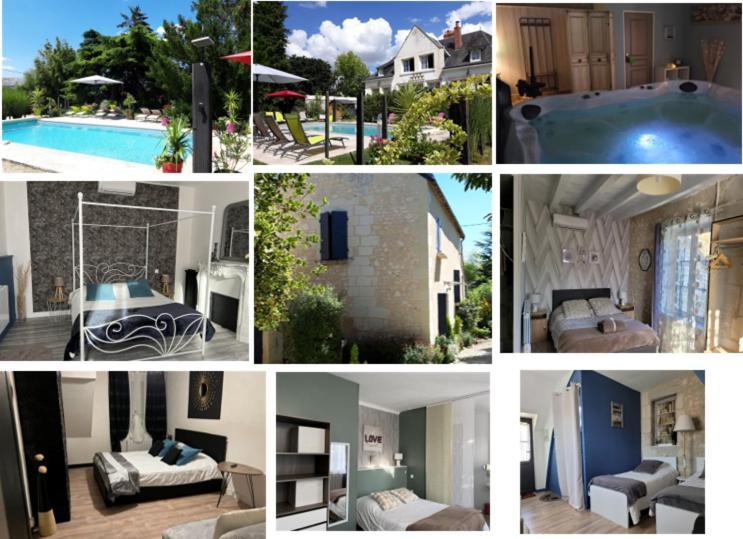 Gites Et Chambres Des Coteaux 생 모르 드 투렌 외부 사진