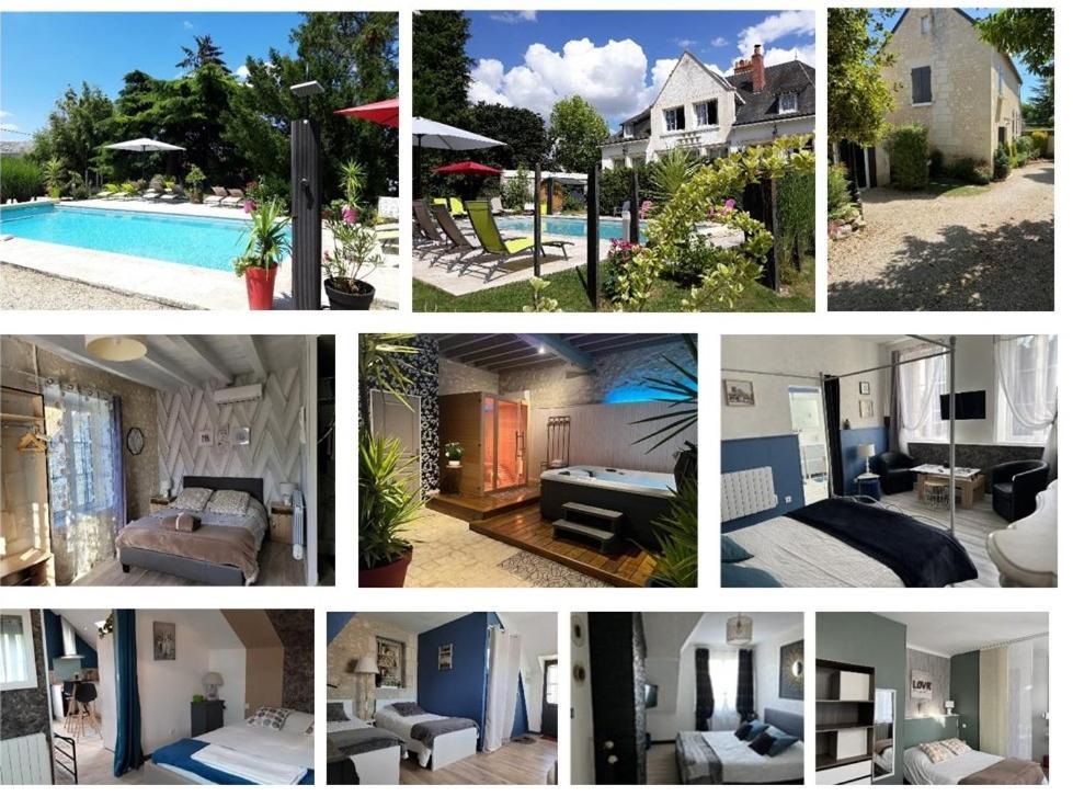 Gites Et Chambres Des Coteaux 생 모르 드 투렌 외부 사진